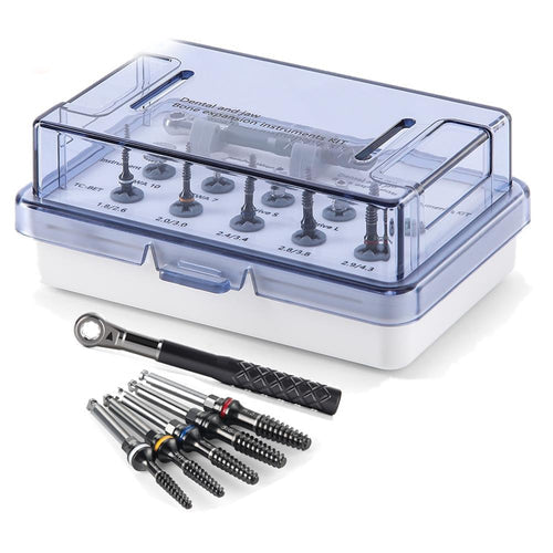 Dental Jaw Expansion Kit Implant Drill Instrument Set Ratchet Wrench Driver Implant Tool