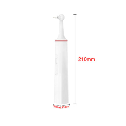 Electric Tooth Polisher Tooth Cleaner with 4 Different Shapes Working Heads + Teeth Polishing Tool Accessories