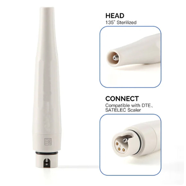 Ultrasonic Piezo Scaler Handpiece Fit For SATELEC/DTE 135℃ High Temperature Sterilization