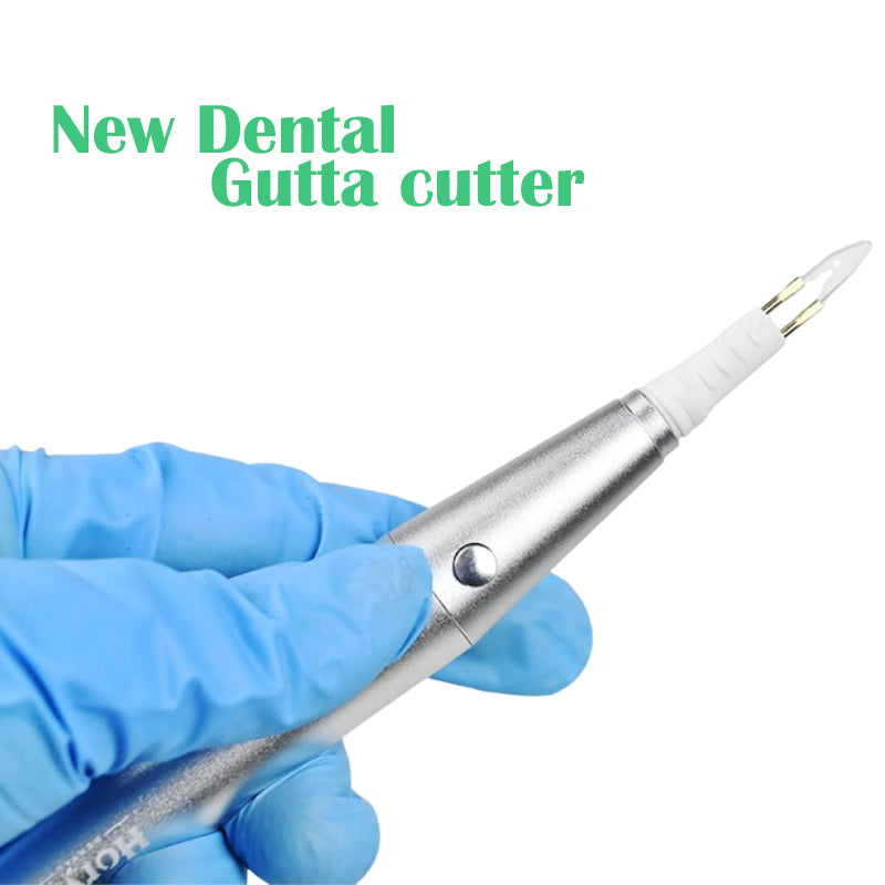 Cordless Dental Root Canal Guttate Cutter Gum Dissolving Destroyer Cutter + 8 Heated Tips