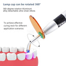 Powerful 1 Second Dental LED Light Curing Dent al Led Cure Lamp High Power Blue Lights Intensity Wide Spectrum Wireless Cordless