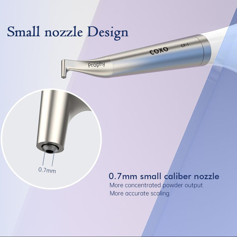 Dental Air Polisher Teeth Polishing Sandblaster 2/4 Hole Pre-treatment Polishing Tool