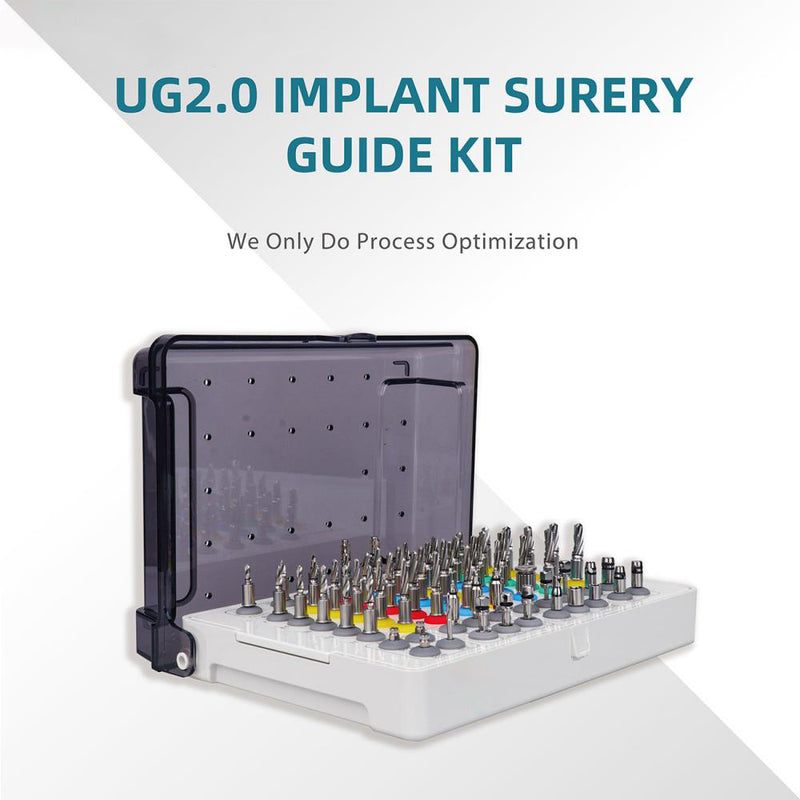 Dental Implant Surgery Kit Tissue Punch Guide Reamer Anchor Drill Guide Kit