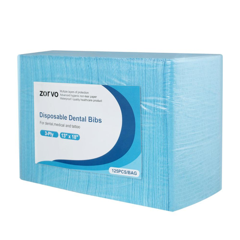 125-Piece Waterproof Disposable Cushions 3-Ply Medical Paper | 13" x 18"