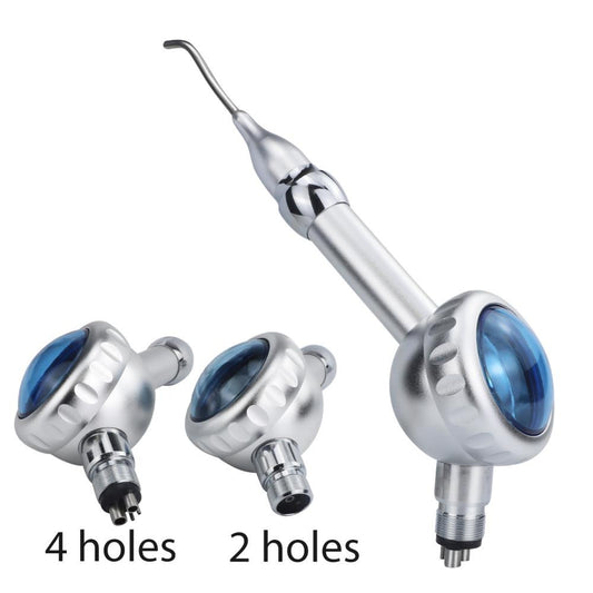 2holes 4holes Dental Air Polisher Abrasion Master Water Spray Sandblaster Air Flow