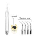 Dental Ultrasonic Air Scaler With 3 Tips Teeth Cleaning 2/4 Holes Handpiece