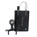 Portable Black Head Light Lamp for Dental Surgical Medical Binocular Loupe