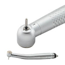 4-Loch-Dental-Hochgeschwindigkeits-Handstück, gerändelt, mit großem Drehmoment, Druckknopf, 3 Wasserstrahlen