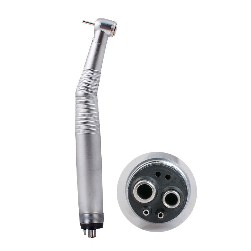 4 Holes Dental LED Handpiece Standard Push Button 3 Way High Speed Handpiece