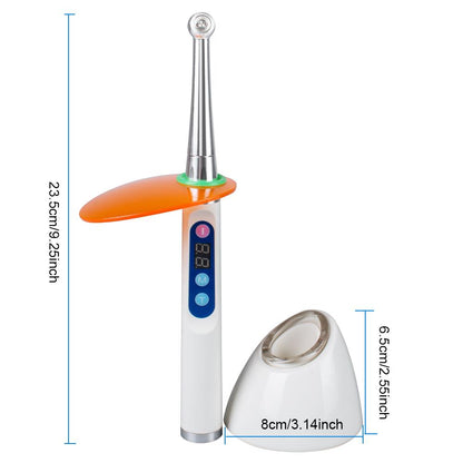 Lampe à polymériser à LED sans fil dentaire 1 seconde lampe à polymériser