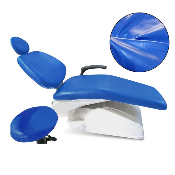 4 pièces/ensemble de couleurs pures élastique housse de siège de chaise dentaire protecteur lavable