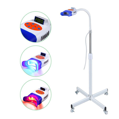 Dental Teeth LED Whitening Lamp Bleaching Blue/Red Light 2 Colors