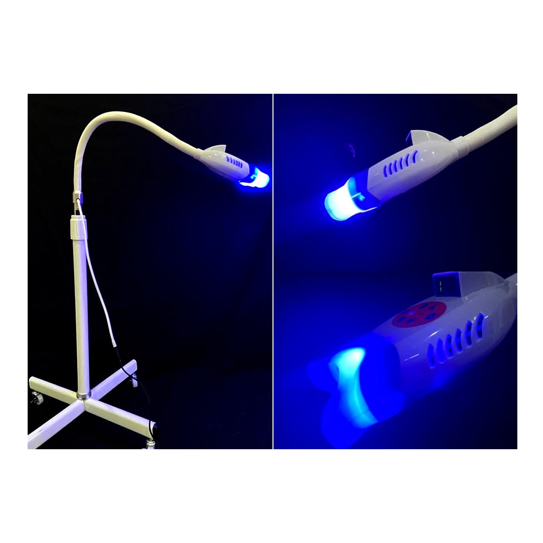 Dental Teeth LED Whitening Lamp Bleaching Blue/Red Light 2 Colors