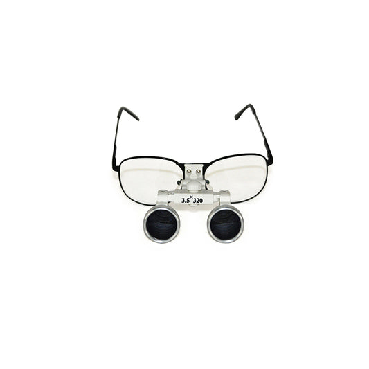 Dentist Dental Surgical Medical Binocular Loupes 3.5X 320mm Optical Glass Loupe