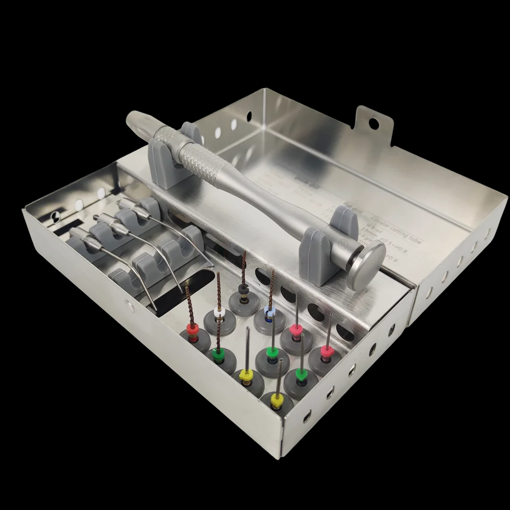 Endo Broken File Removal Instrument Set Root Canal File Extractor Clinic Dentista