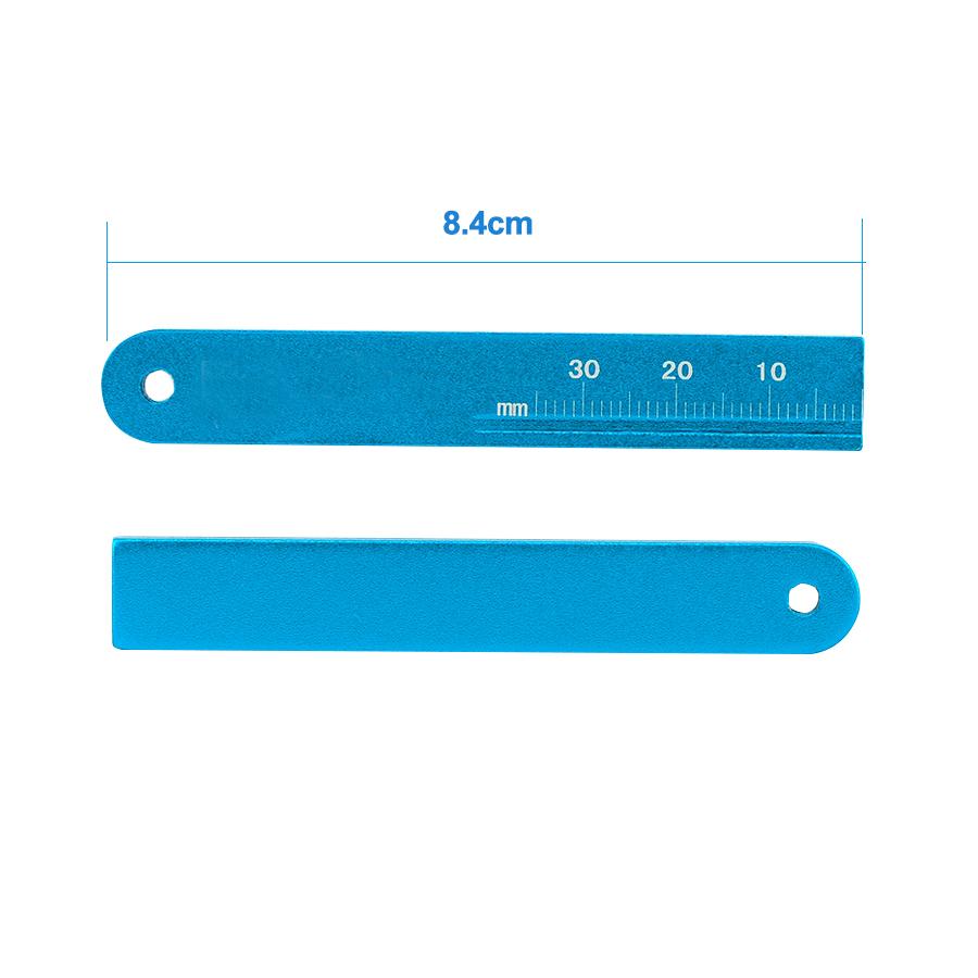 1Pc Endo Heerser Span Maatregel Schaal Endodontische Tandheelkundige Instrumenten: