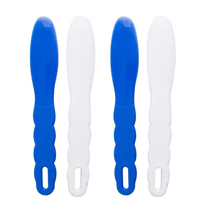 4pcs assorted dental lab plastic mixing spatula