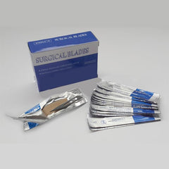 100 pièces Lames de scalpel en acier inoxydable chirurgical Lame de couteau 11 #