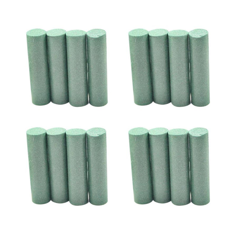 100 PCS Silicone Rubber Points Polishing Pillar Wheels