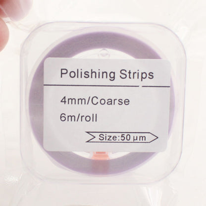 Dental Polishing Strips Tooth Polisher for Teeth Sanding Grinding 4mm*6M Fine/Medium/Coarse