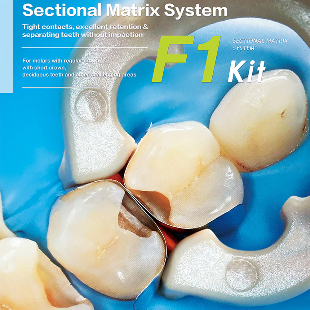 1box Dental Metal Sectional Matrix System kit