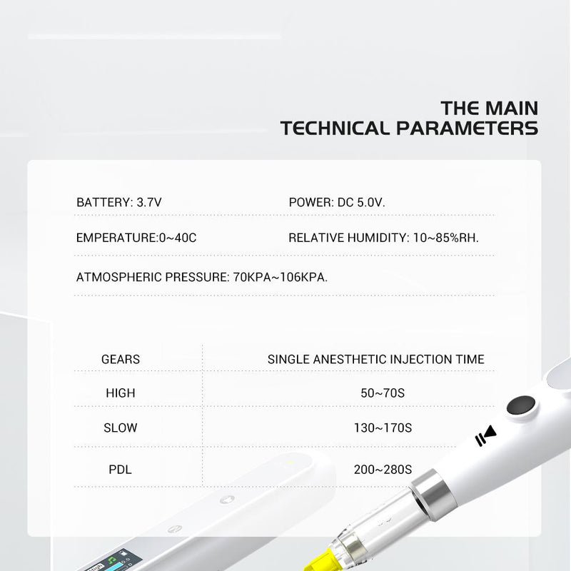 Dental Electric Wireless Local Anesthesia Pen with LCD Display Dental Root Canal Equipment