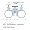 2.5X 3.5X Dental Surgical Medical Binocular Loupes