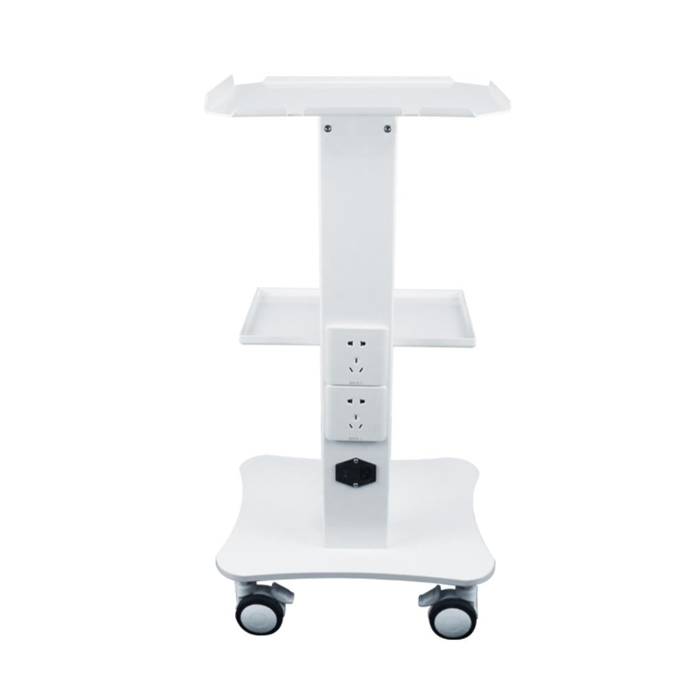 Medical Trolley Dental Cart With Socket For Clinic Stainless Steel Dental Equipment