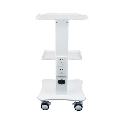 Medical Trolley Dental Cart With Socket For Clinic Stainless Steel Dental Equipment