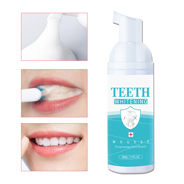 2pcs Teeth Whitening Foam Deep Cleansing For Adult