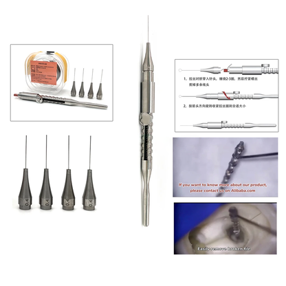 Dental Equipment Root Canal Extractor Endodontic Files Extractor Broken File Removal Kit