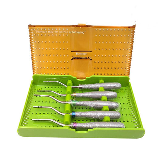 Kit zum Entfernen von konkaven Zahnimplantaten für chirurgische Instrumente