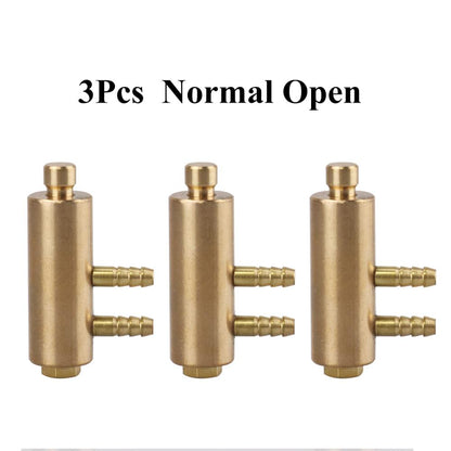 3pcs Dental Holder Valve Normal Open & Closed Dental Handpiece Hanger Valves