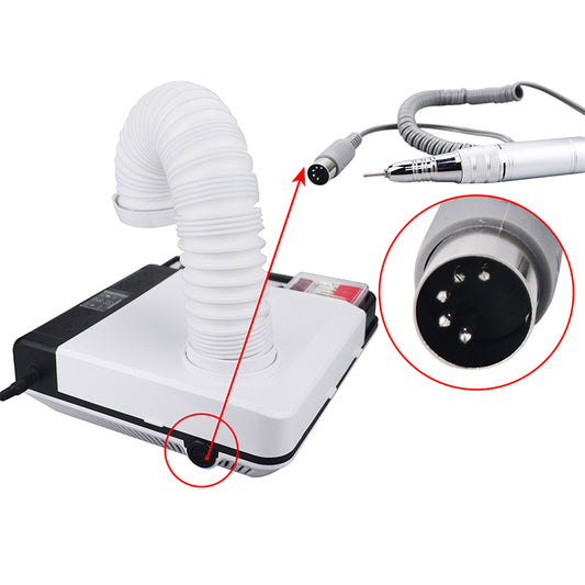 3-in-1 Drill Machine & Vacuum Cleaner Polisher with LED Lamp