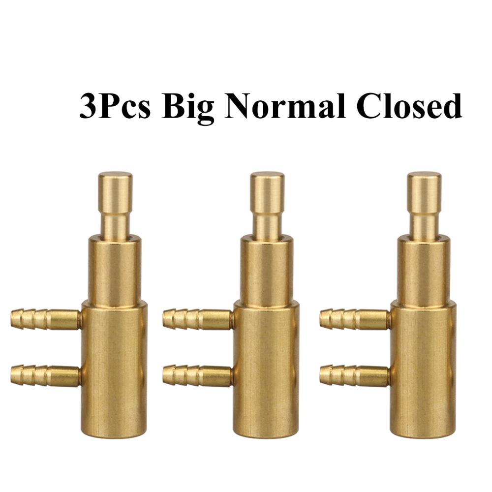 3pcs Dental Holder Valve Normal Open & Closed Dental Handpiece Hanger Valves