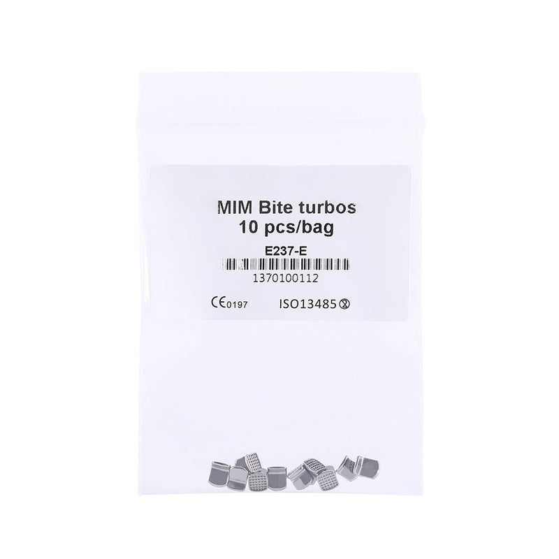 10pcs/Bag Dental Orthodontic Lingual Buttons MIM Bite Turbos