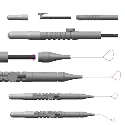 Endodontic Dental Tools Kit: Broken File Extractor, Root Canal Needle Holder & Restoration Equipment for Dentists Lab