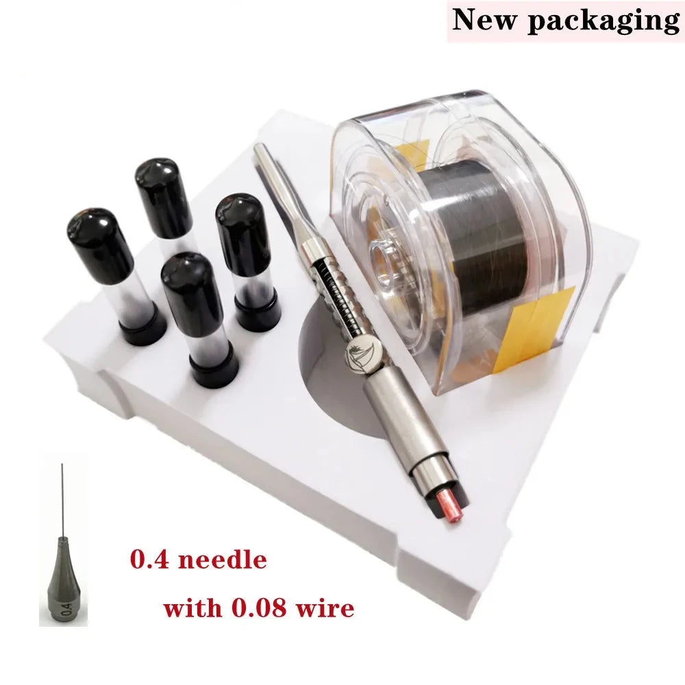 Endodontic Dental Tools Kit: Broken File Extractor, Root Canal Needle Holder & Restoration Equipment for Dentists Lab