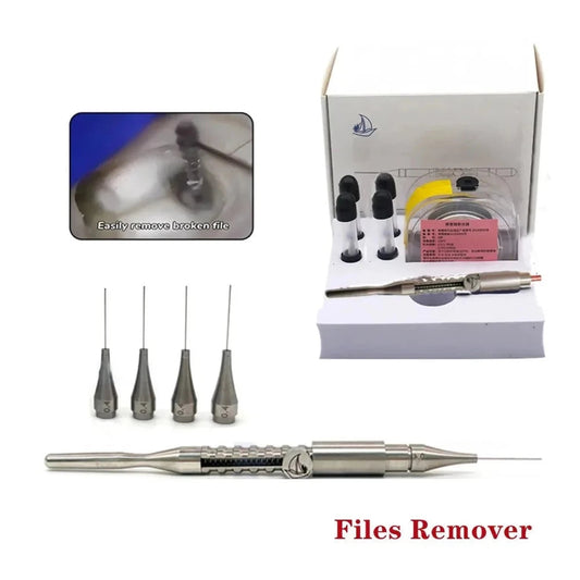 Endodontic Dental Tools Kit: Broken File Extractor, Root Canal Needle Holder & Restoration Equipment for Dentists Lab