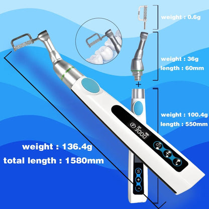 Wireless Dental IPR System with Electric Orthodontic Motor and Type-C Charging Port for Dental Practices