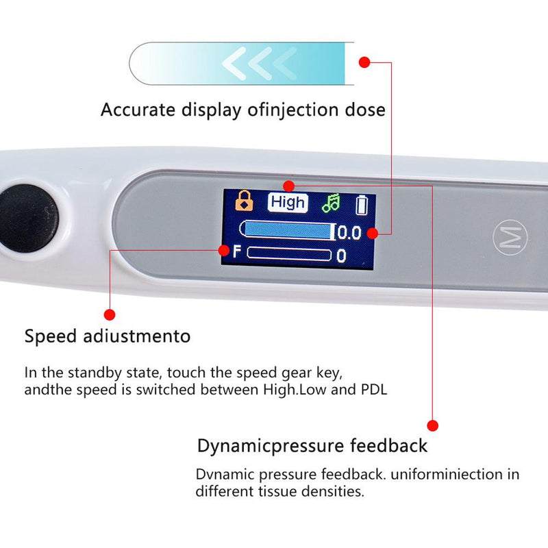 Dental Electric Wireless Local Anesthesia Pen with LCD Display Dental Root Canal Equipment