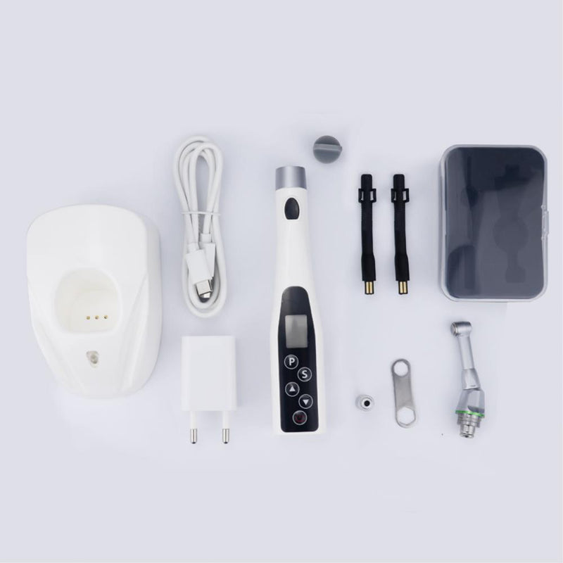 LED Dental Endo Motor Wireless 16: 1 Reduction Contra Angle Endo