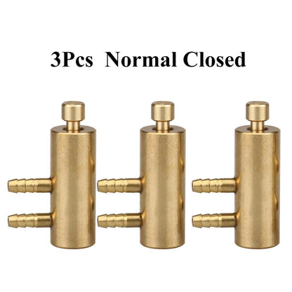 3pcs Dental Holder Valve Normal Open & Closed Dental Handpiece Hanger Valves