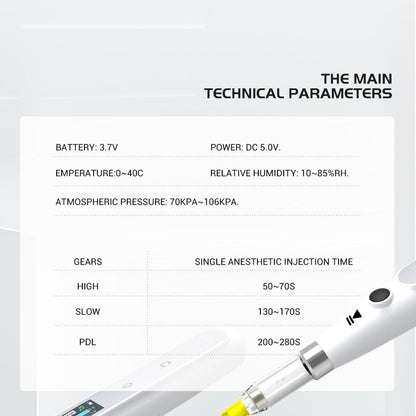 Dental Anesthesia Syringe Endodontic Treatment Wireless Oral Local Anesthesia Root Canal Device