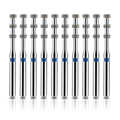 Dental Diamond Burs Medium Grit Depth Marking  For High Speed Handpiece