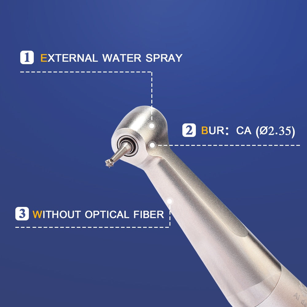 Pieza de mano de pulverización de agua externa de contraángulo 1:1