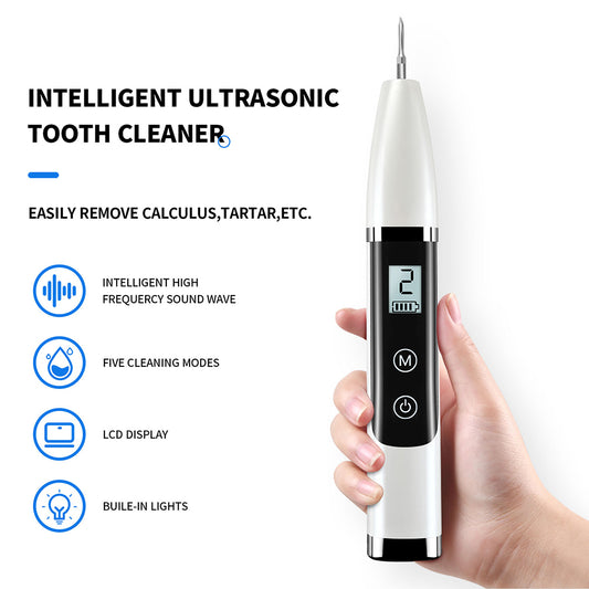 5 Modes LED Electric Ultrasonic Tooth Cleaner